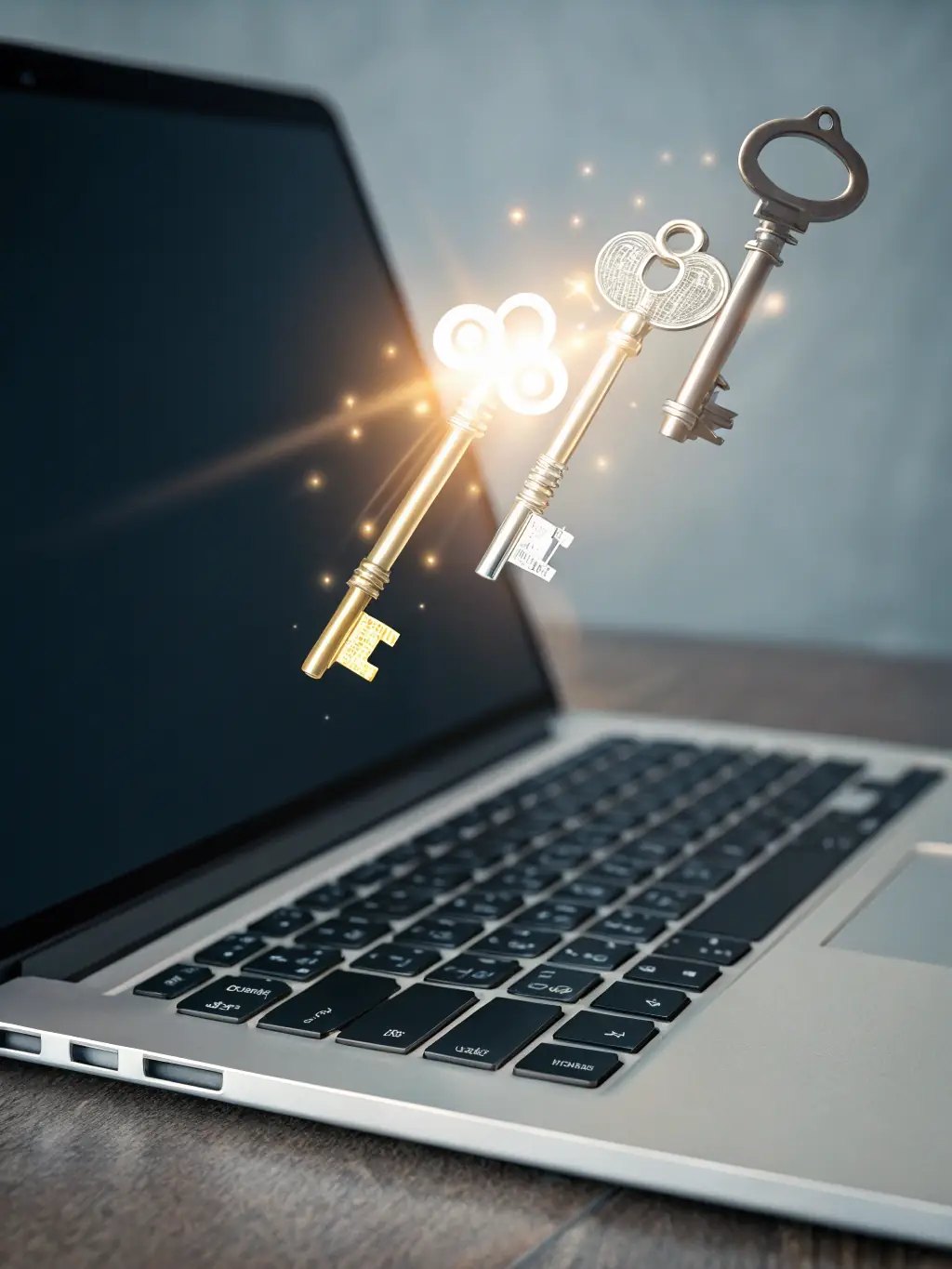 An image of a software box and a digital license key on a screen, symbolizing the authenticity and compliance of the licensed software solutions.